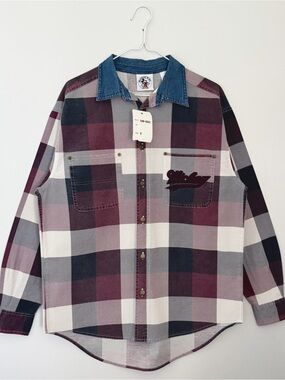 VTG Deadstock Mickey Mouse Flannel